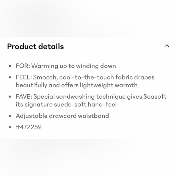 ATHLETA - SEASOFT STRAIGHT PANT - Picture 7 of 9